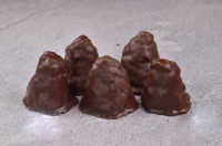 Семена подсолнечника с кунжутом в карамели и в тёмной шоколадной глазури